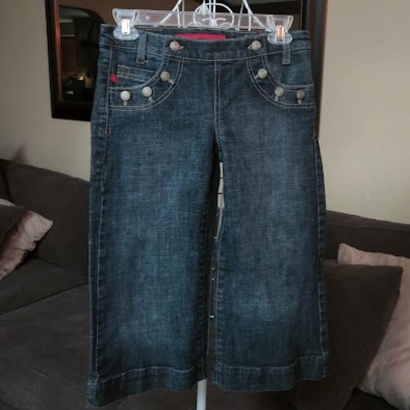 NWOT Fire Jeans capris sz 3 junior - Picture 1 of 4